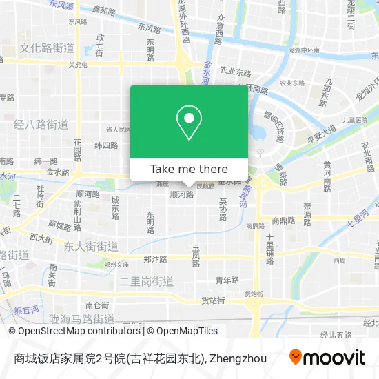 商城饭店家属院2号院(吉祥花园东北) map
