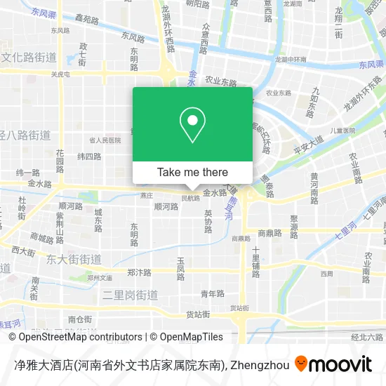 净雅大酒店(河南省外文书店家属院东南) map