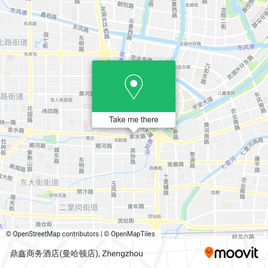 鼎鑫商务酒店(曼哈顿店) map