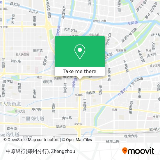 中原银行(郑州分行) map