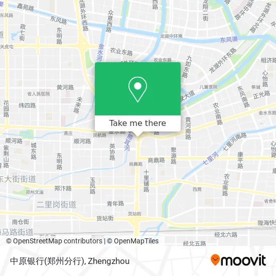 中原银行(郑州分行) map