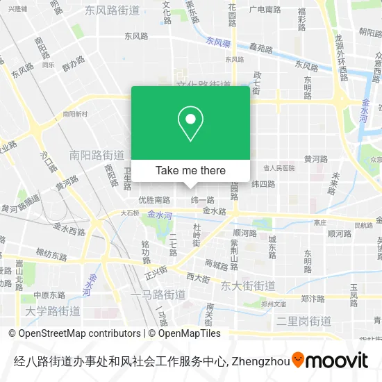 经八路街道办事处和风社会工作服务中心 map