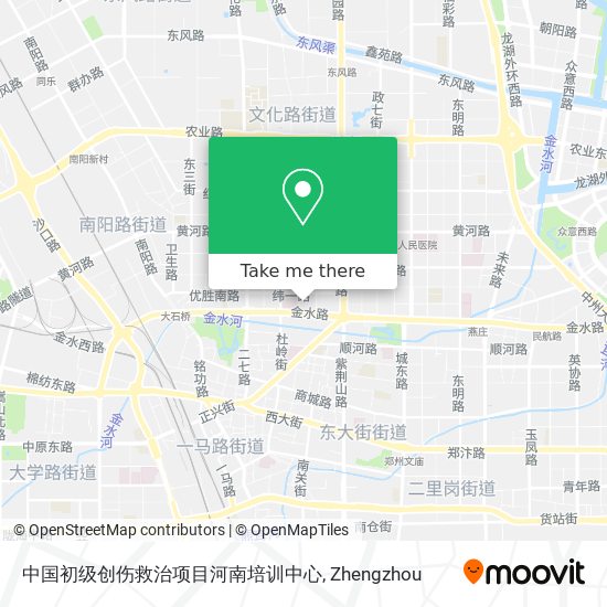 中国初级创伤救治项目河南培训中心 map