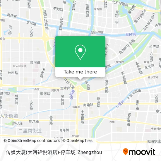 传媒大厦(大河锦悦酒店)-停车场 map