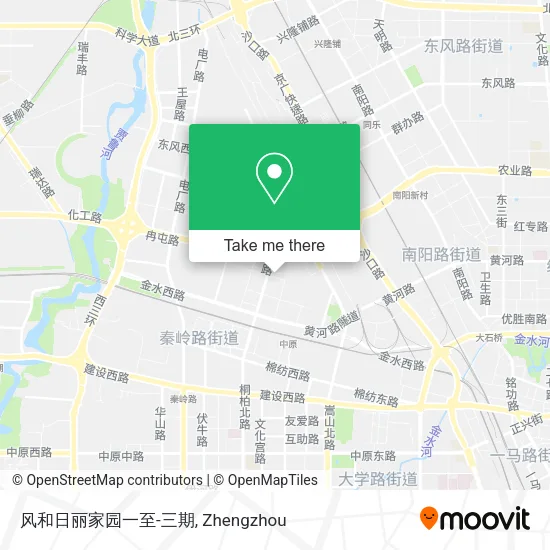 风和日丽家园一至-三期 map