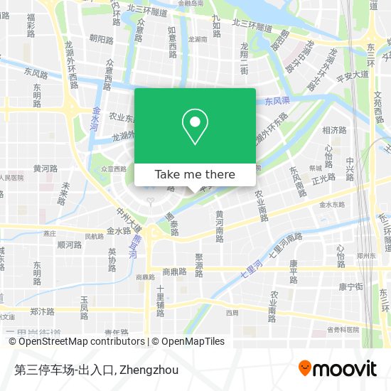 第三停车场-出入口 map