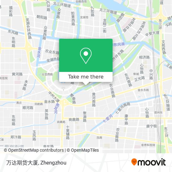 万达期货大厦 map