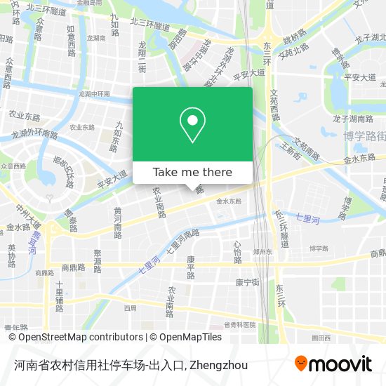 河南省农村信用社停车场-出入口 map