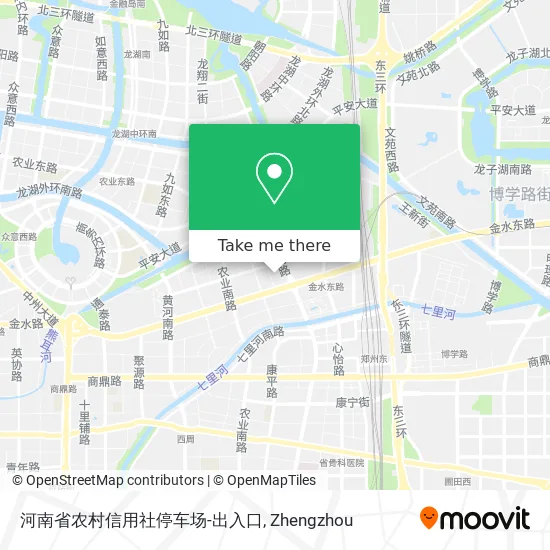河南省农村信用社停车场-出入口 map