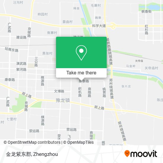 金龙紫东郡 map