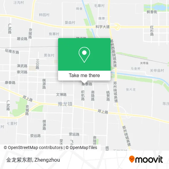 金龙紫东郡 map