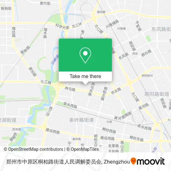 郑州市中原区桐柏路街道人民调解委员会 map