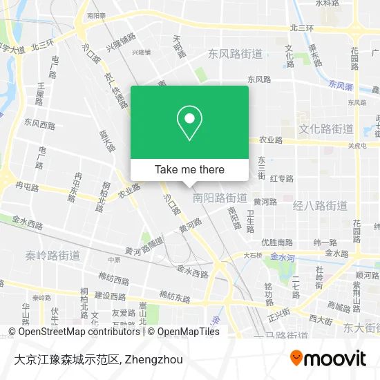 大京江豫森城示范区 map