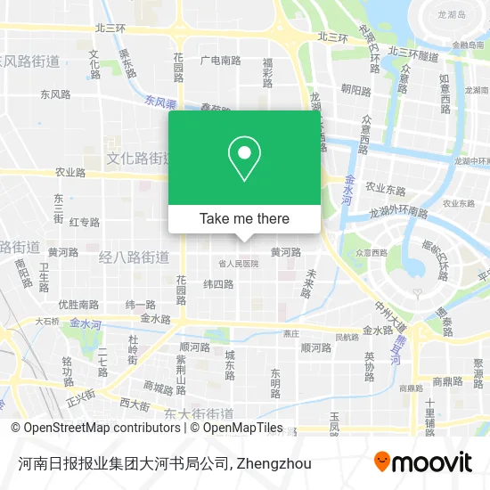 河南日报报业集团大河书局公司 map