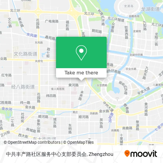 中共丰产路社区服务中心支部委员会 map