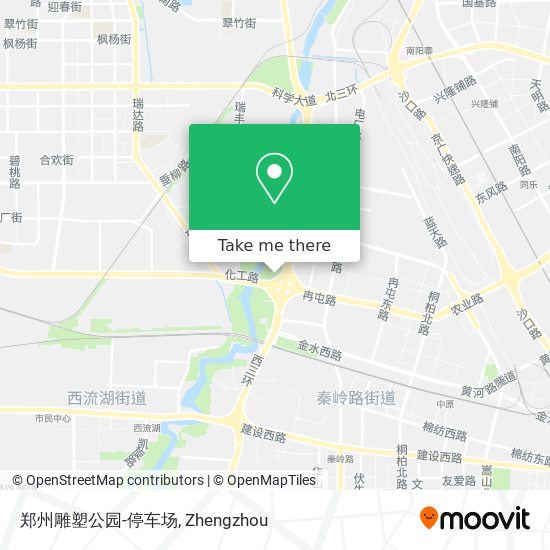 郑州雕塑公园-停车场 map