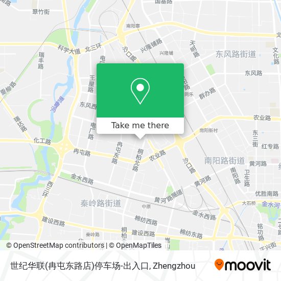 世纪华联(冉屯东路店)停车场-出入口 map