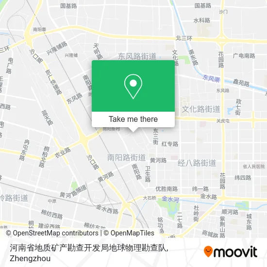 河南省地质矿产勘查开发局地球物理勘查队 map