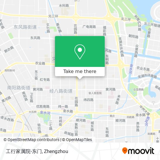 工行家属院-东门 map