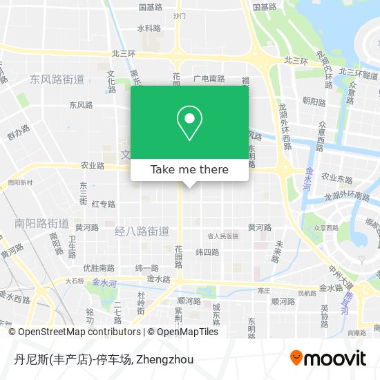 丹尼斯(丰产店)-停车场 map