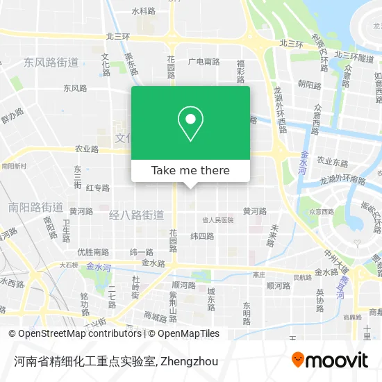 河南省精细化工重点实验室 map