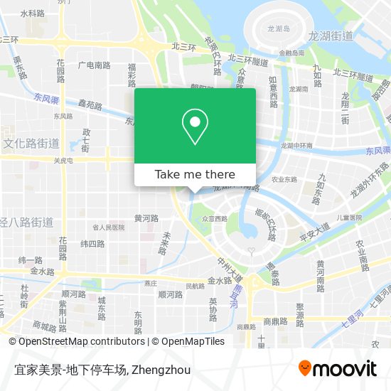 宜家美景-地下停车场 map