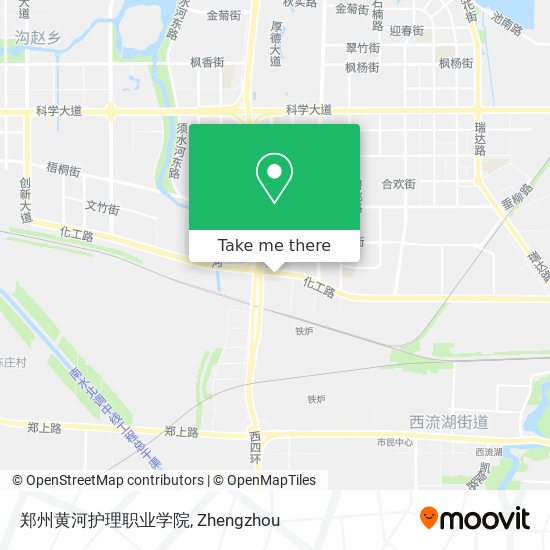 郑州黄河护理职业学院 map
