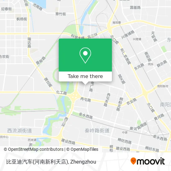 比亚迪汽车(河南新利天店) map
