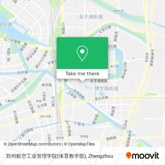 郑州航空工业管理学院(体育教学部) map