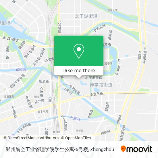 郑州航空工业管理学院学生公寓-6号楼 map
