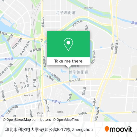 华北水利水电大学-教师公寓B-17栋 map