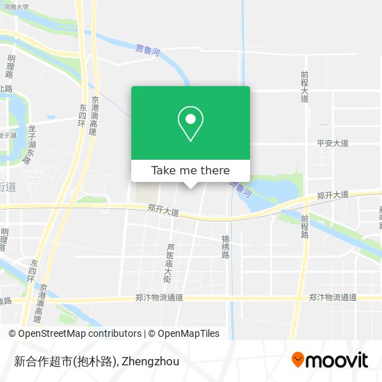 新合作超市(抱朴路) map