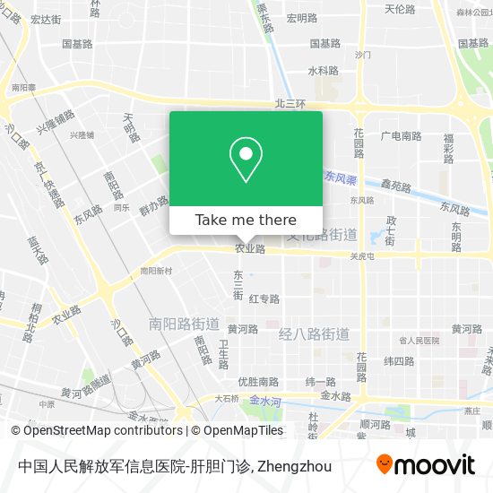 中国人民解放军信息医院-肝胆门诊 map