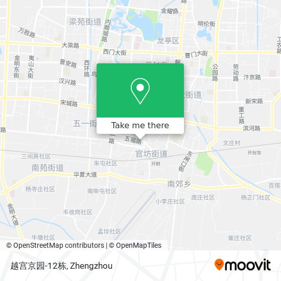 越宫京园-12栋 map