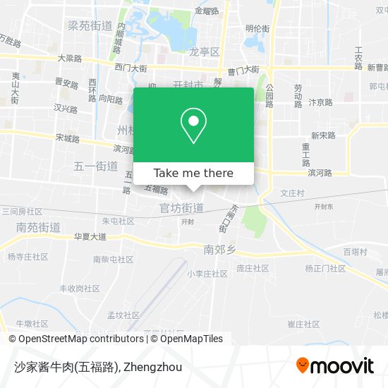 沙家酱牛肉(五福路) map