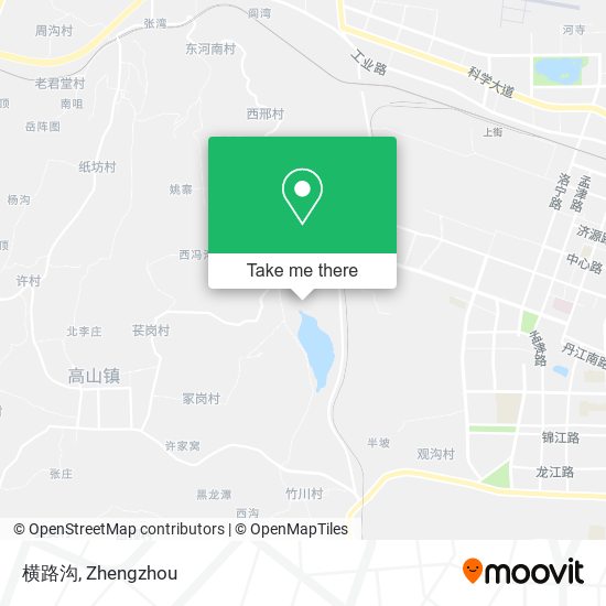 横路沟 map