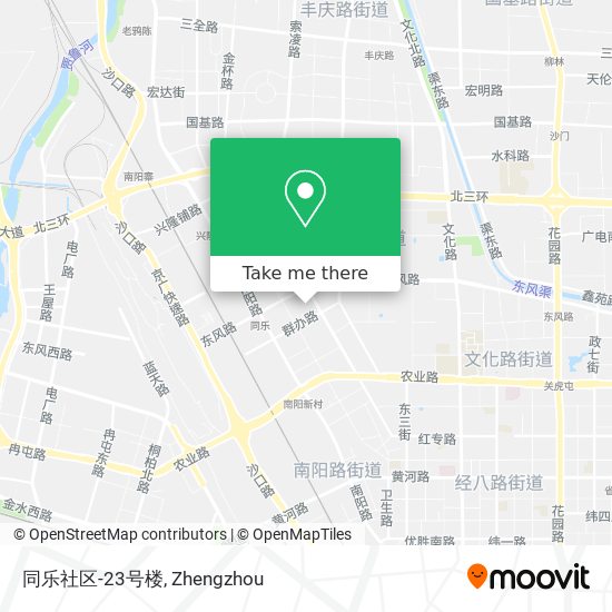 同乐社区-23号楼 map