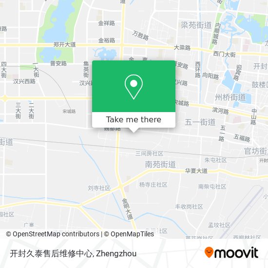 开封久泰售后维修中心 map