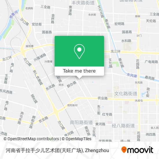 河南省手拉手少儿艺术团(天旺广场) map