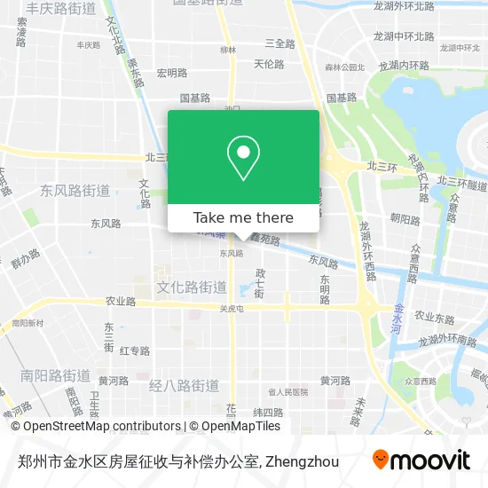 郑州市金水区房屋征收与补偿办公室 map