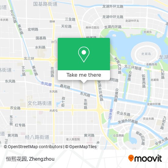 恒熙花园 map