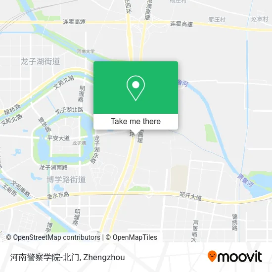 河南警察学院-北门 map