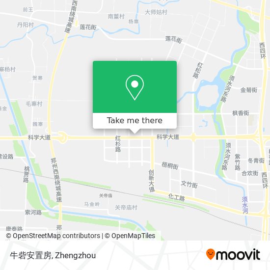 牛砦安置房 map