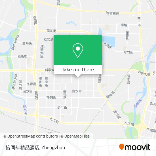 恰同年精品酒店 map