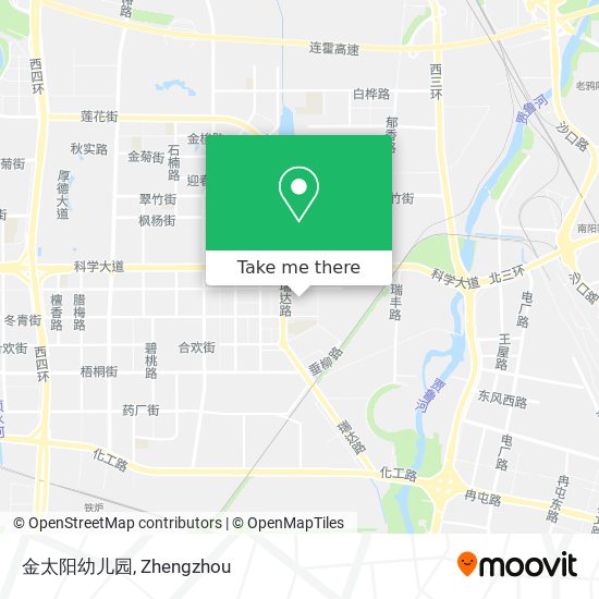 金太阳幼儿园 map