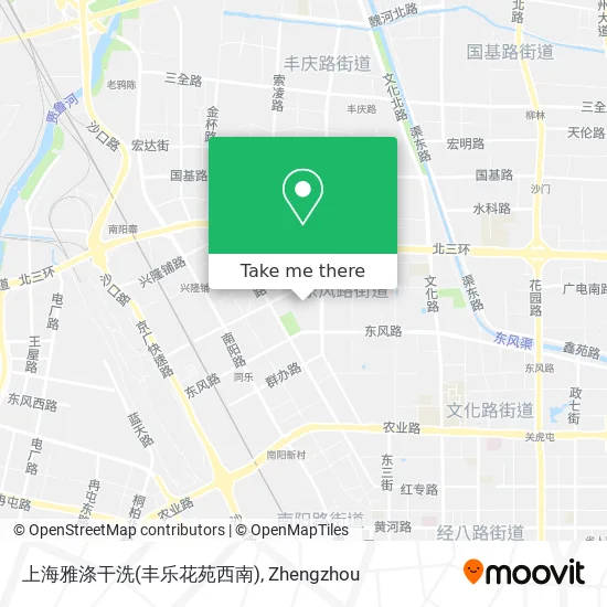 上海雅涤干洗(丰乐花苑西南) map