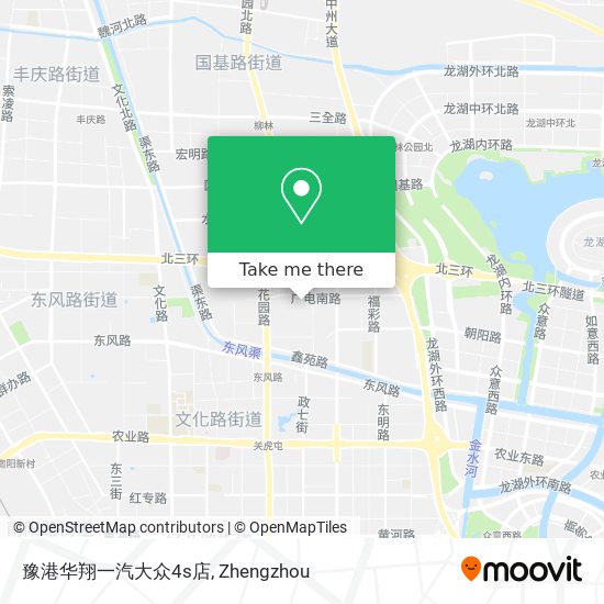 豫港华翔一汽大众4s店 map