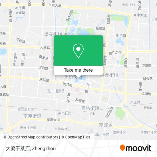 大梁干菜店 map