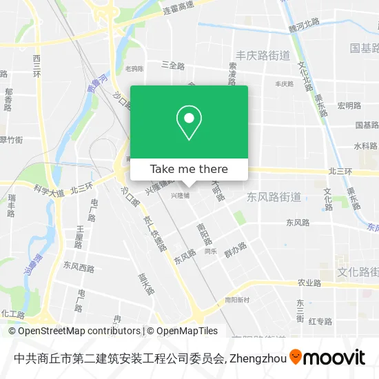 中共商丘市第二建筑安装工程公司委员会 map