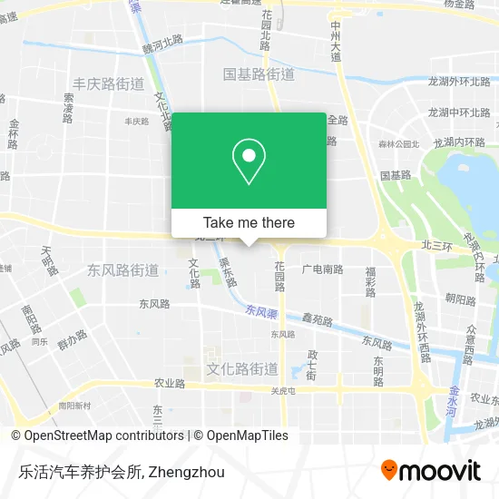 乐活汽车养护会所 map